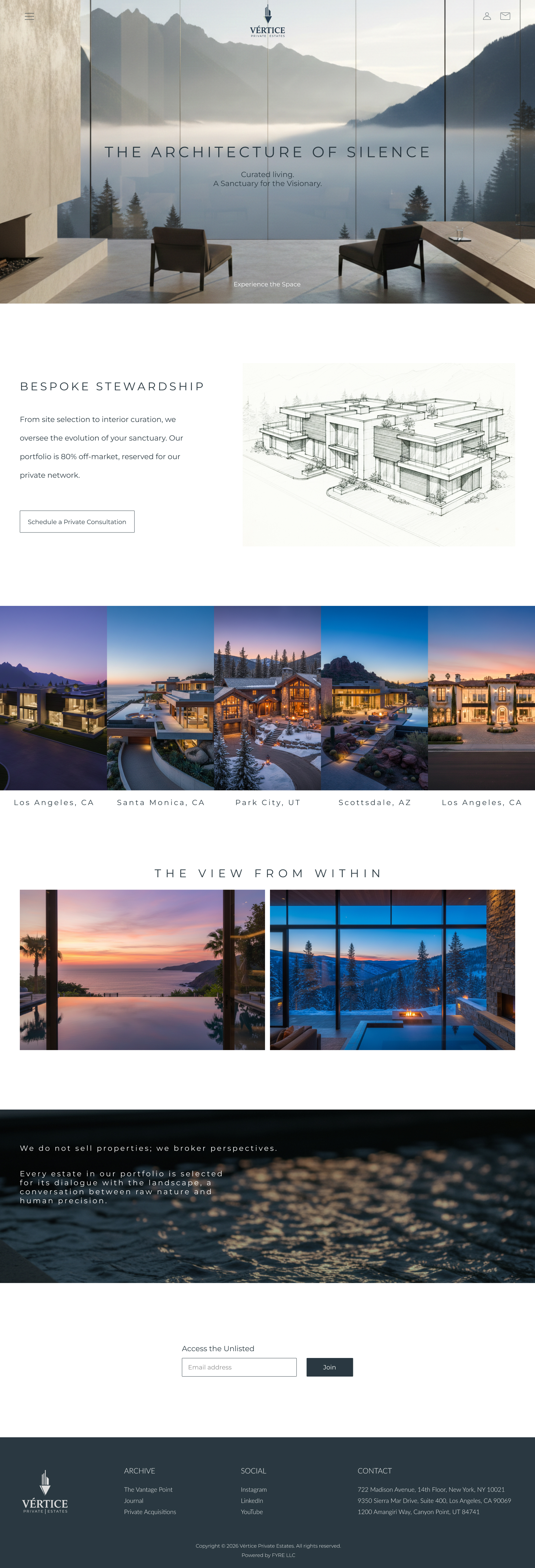 Vértice - Private Estate